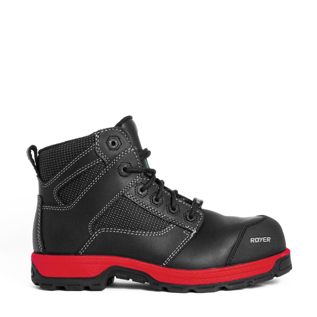 Royer 5600GTR  BLACK & RED Agility 6" REBOOT CANADA Limited Edition - Safetyfoot.com