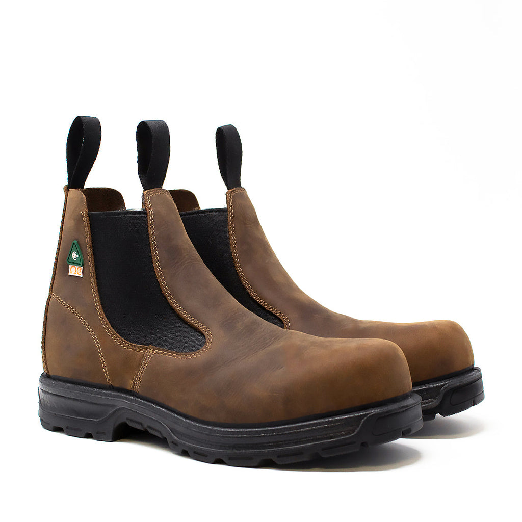 Royer 5631GT Brown ROMEO AGILITY™ Pull-on Boots Metal free - Safetyfoot.com