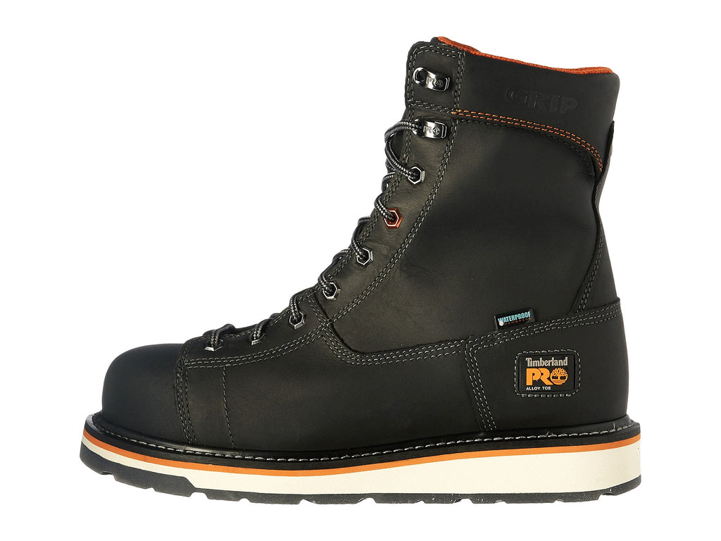 Timberland Pro Gridworks Waterproof Alloy Safety Toe A12EO Men Safety Boots Black