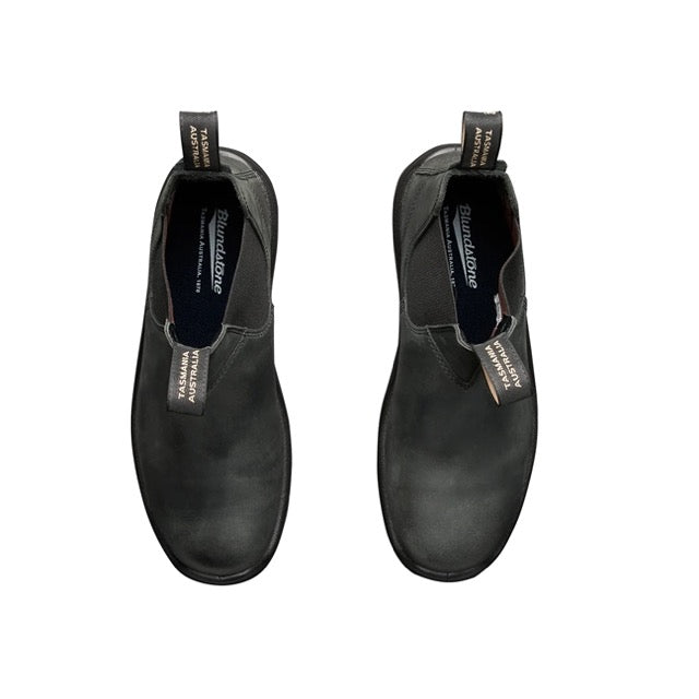 Blundstone #181 Rustic Black | Steel Cap Metal Free Puncture Resistant Sole - Safetyfoot.com