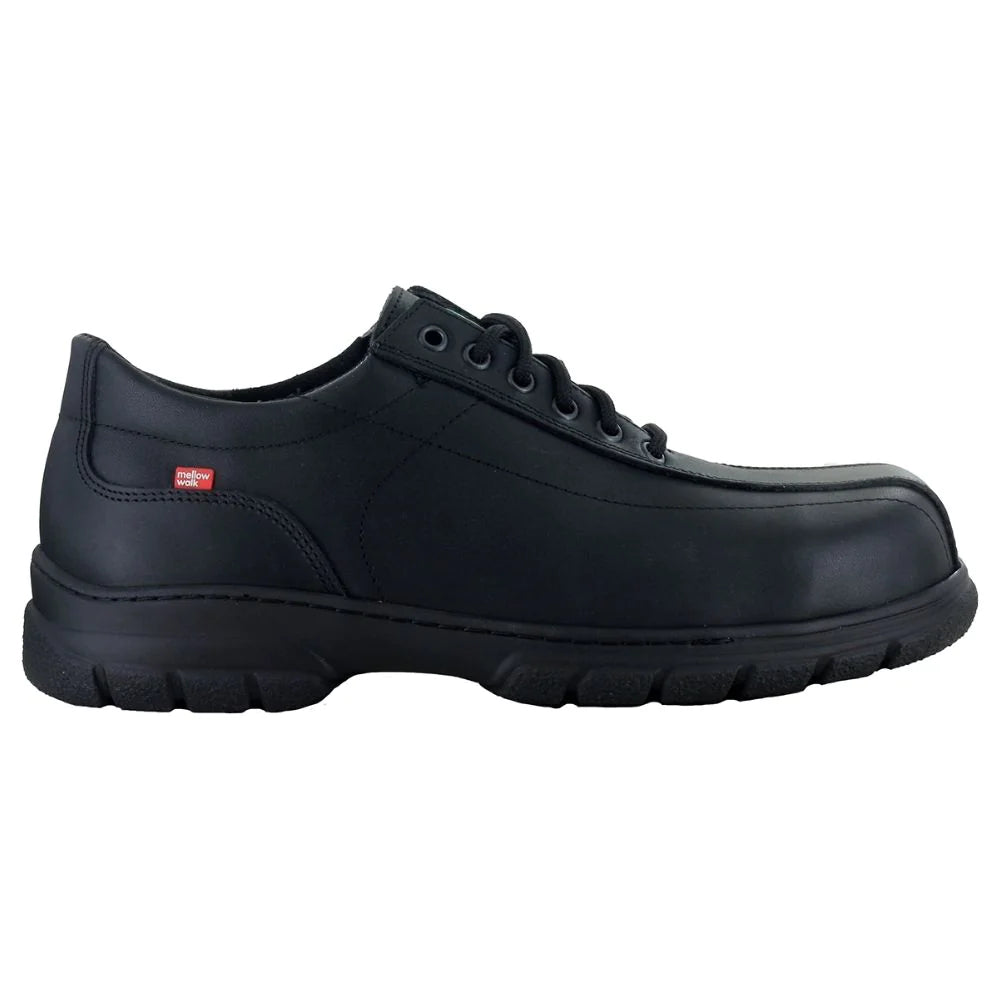 Mellow Walk Quentin 570239 Black | Metal Free Safety Footwear Manufactured in Canada - Safetyfoot.com