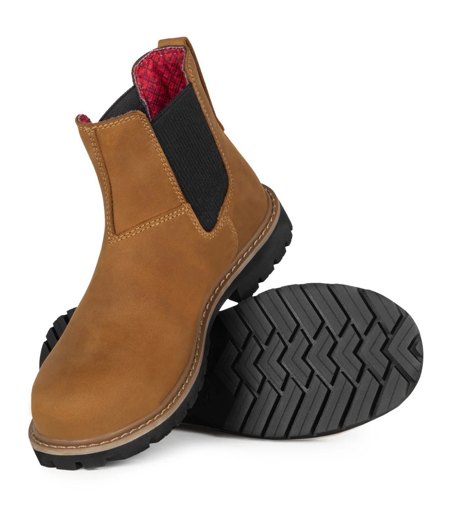 Pilote & Filles PF6006 Camel | 6" Women's Work Boots - Safetyfoot.com