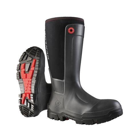 Dunlop SNUGBOOT WORKPRO D68A930-18 Black SAFETY RAIN BOOTS CSA Work Boots - Boutique du Cordonnier