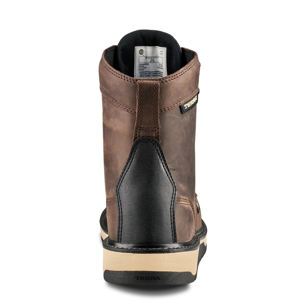 Terra Footwear 8" IRONSTONE 839FDB Brown - Safetyfoot.com