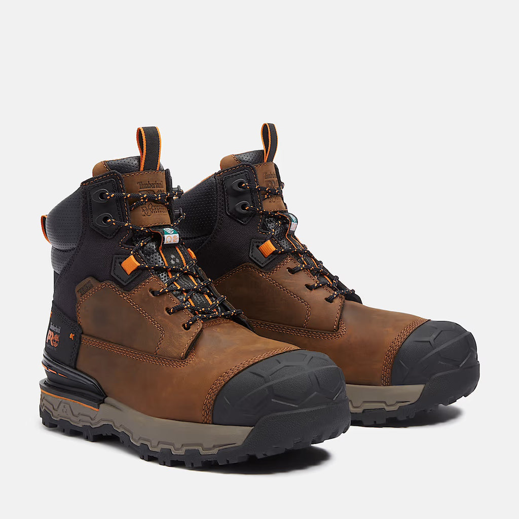Timberland Pro BOONDOCK ULTRALIGHT 6" TB0A63GK MDBRN | Composite Toe & Waterproof - Safetyfoot.com