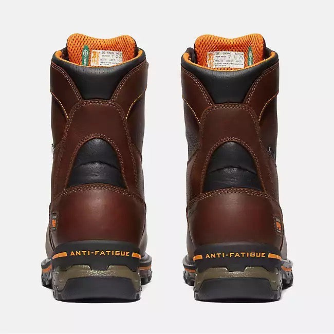 Timberland Pro 8" Boondock Brown 89646 | Men Safety Boots - Safetyfoot.com