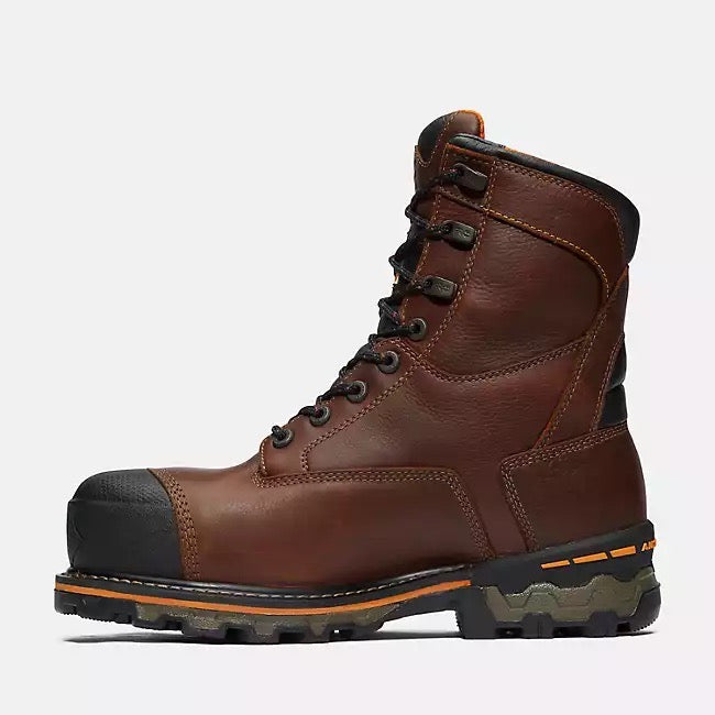 Timberland Pro 8" Boondock Brown 89646 | Men Safety Boots - Safetyfoot.com