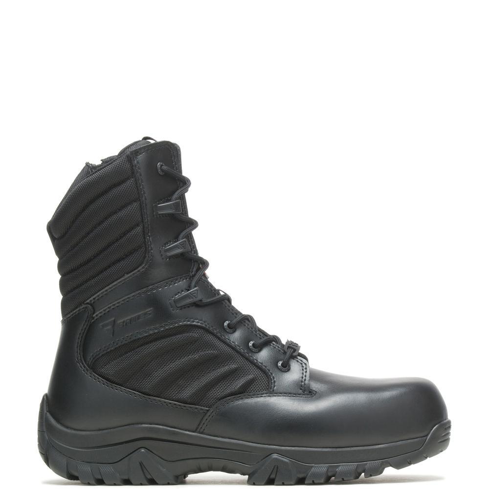 Bates E23274 GX X2 CARBON TOE 200G PR | SIDE ZIP BOOT Uniform Safety Boots - Safetyfoot.com