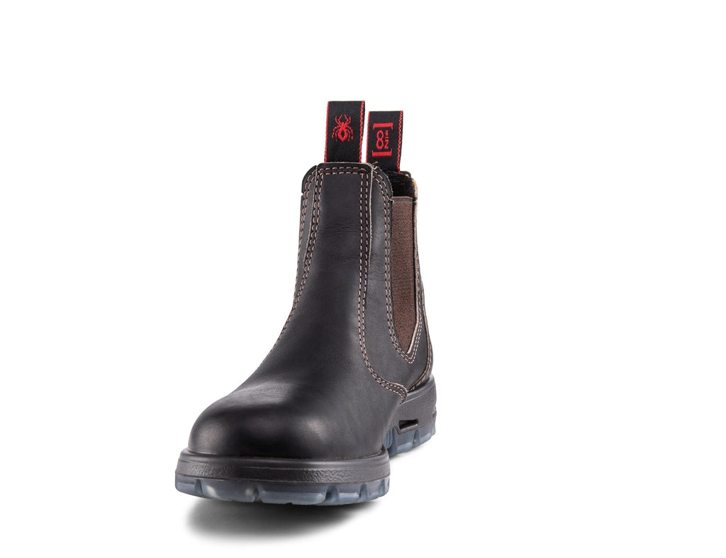 Redback BOBCAT CSA Claret Oil Kip PSBOK Steel Toe Lenzi Kevlar Puncture Resistant midsole - Safetyfoot.com