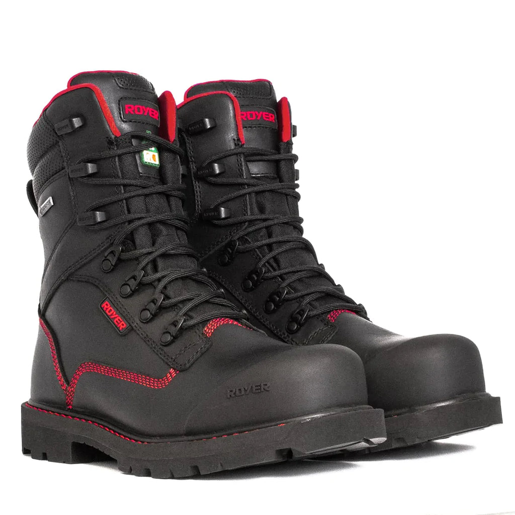 Royer 8900RT REVOLT MEGAGRIP PRO Black CSA Work Boots with Waterproof Membrane - Safetyfoot.com