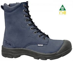 Navy safety boots Clearance