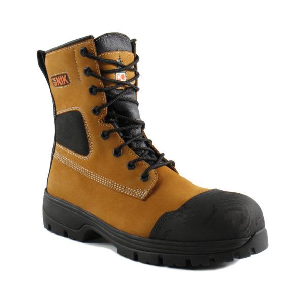 Unik Industrial U-SF89600 Tan 8" Composite Work Boots for Men 5E Width